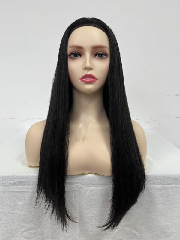 #2 Black uniform length/onelength wig 20inch