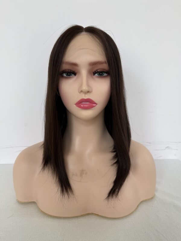 #4 Dark brown-uniform length/onelength wig13inch