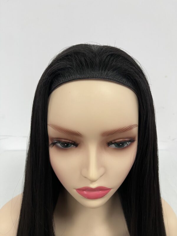 #2 Black uniform length/onelength wig 20inch