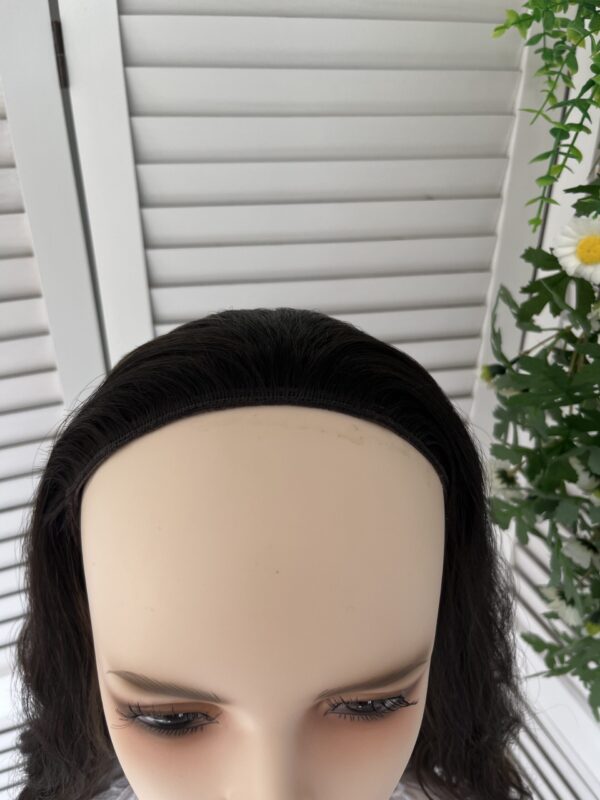 #4/8 brown high light Super small layer wave wig 16inch