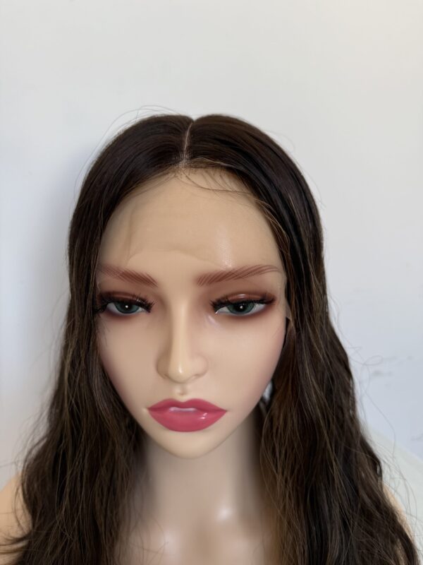 #4/8 Brown-high light wave wig 16inch