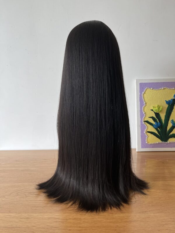 #2 Black Straight hair wig 24inch