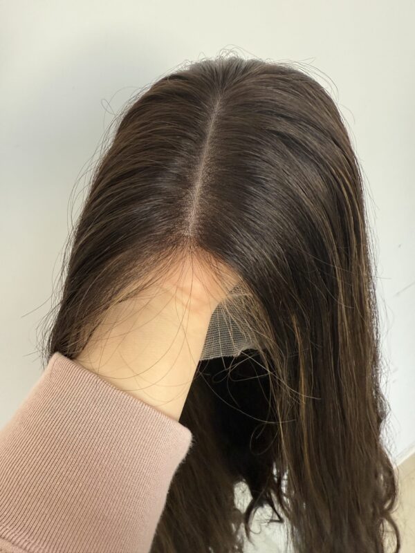 #4/8 Brown-high light wave wig 22inch