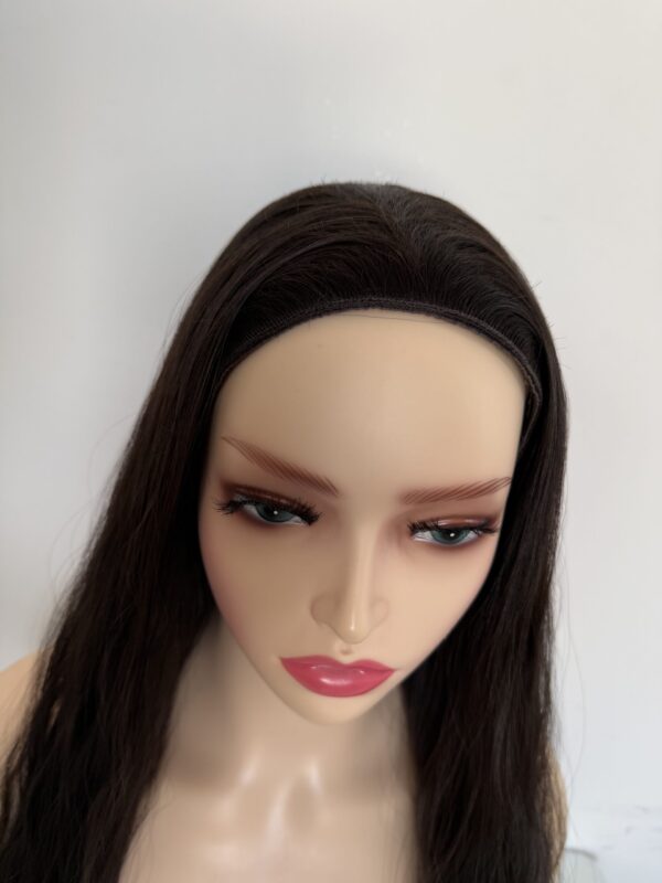 #4 Dark brown wave wig 22inch