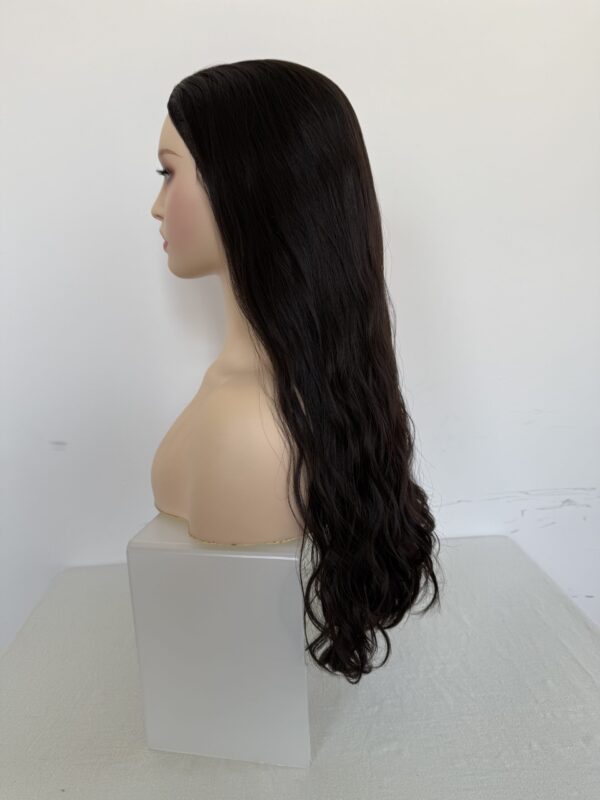 #4 Dark brown wave wig 22inch