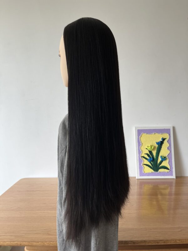 #2 Black Straight hair wig 24inch