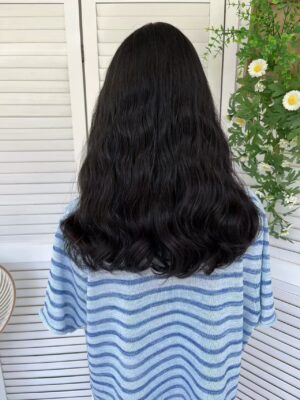 #2 Black wave wig 16inch