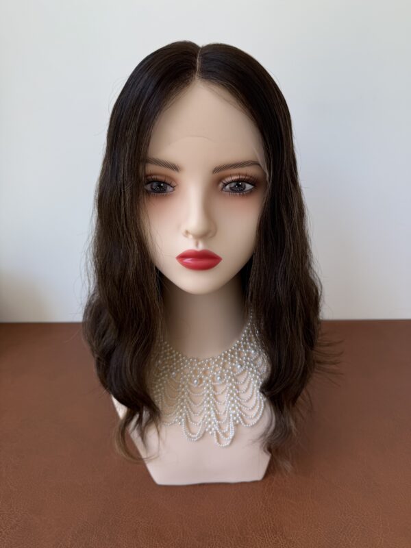 #4/8 brown high light wave wig 14inch