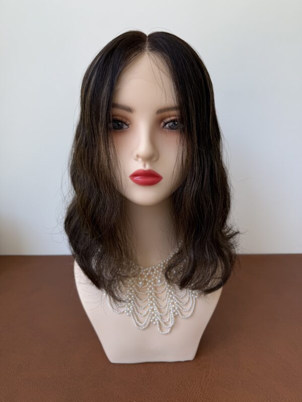 #4/8 brown high light wave wig 13inch