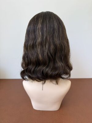 #4/8 brown high light wave wig 13inch