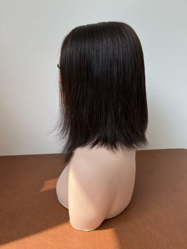 #4 Dark brown Straight hair uniform length wig 10inch