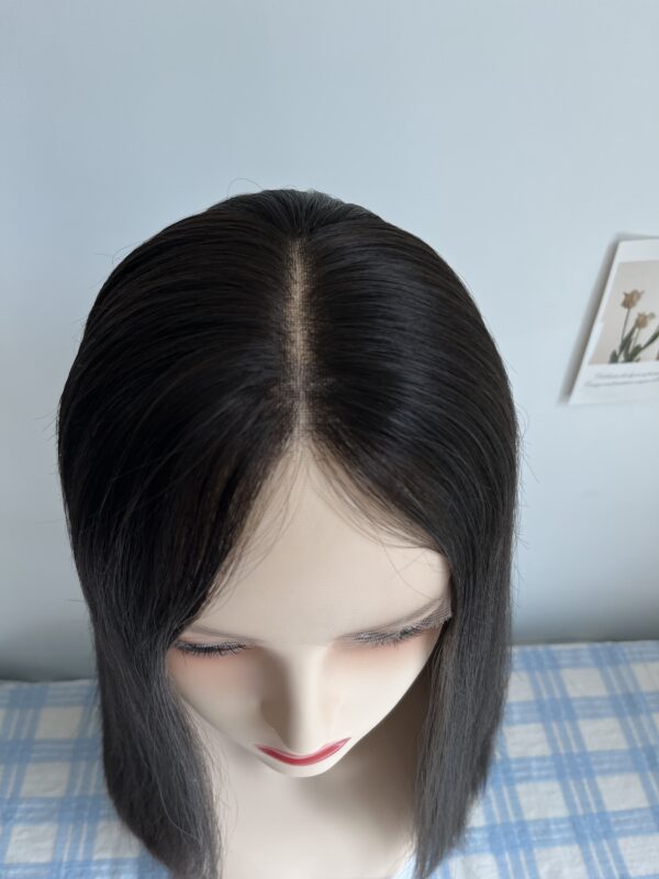 #4 Dark brown big layer Straight hair wig 22inch222