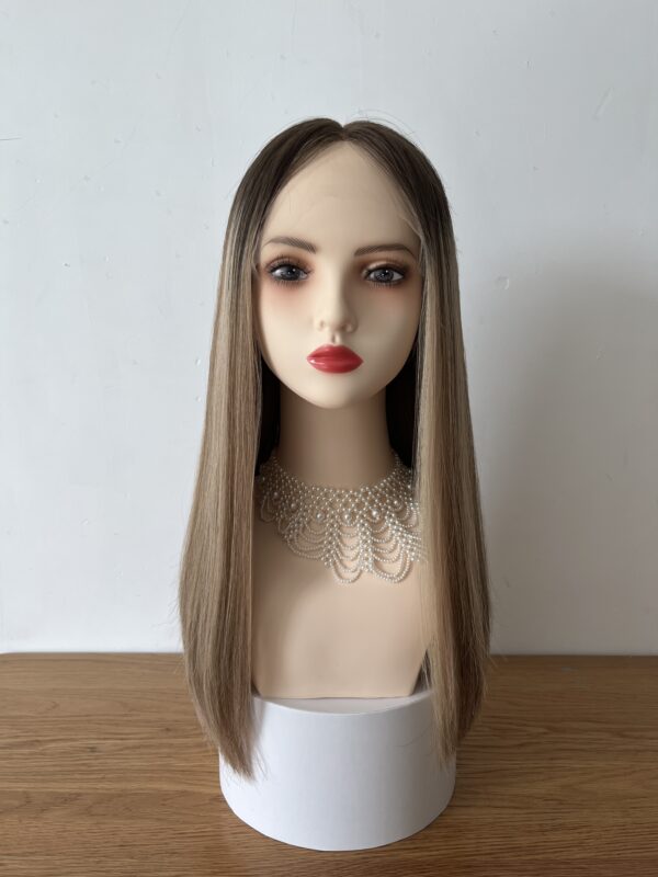 H-3 Light color Super small Straight hair 20inch - 图片 2