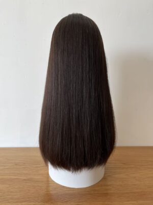 #4 Dark brown Uniform length Straight hair wig 20inch