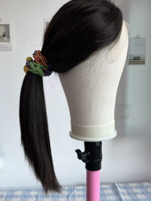 #4 Dark brown ponytail  wig 20inch