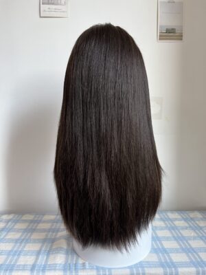 #4 Dark brown ponytail wig 22inch