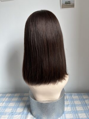 #5 Brown Uniform length Straight hair wig14inch