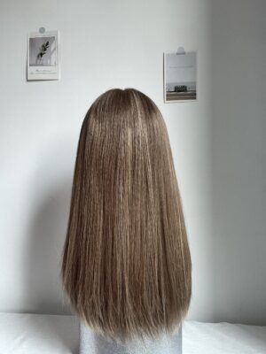 H-4 Light color Slight layer Straight hair wig 20inch