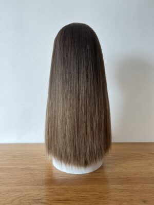 #4B-10 Light color Straight hair wig 22inch