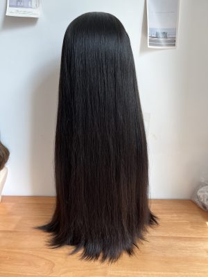 #2 Black Straight hair wig 20inch