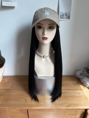 #2 Black Straight hair wig 20inch