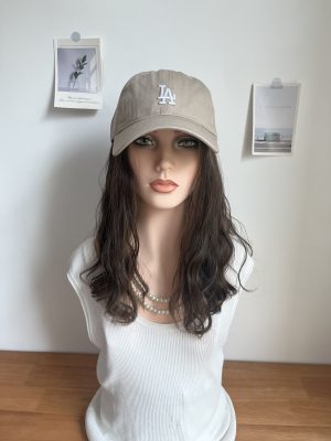 #4/8 Brown high light wig wave 16inch
