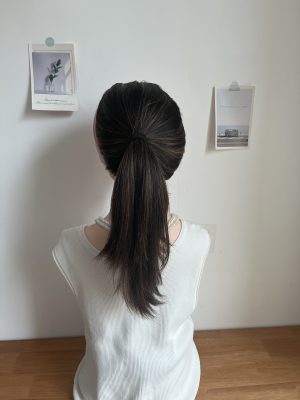 #4 Dark brown Straight hair wig 22inch