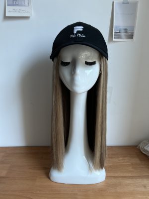 H-3 Light color Straight hair wig 22inch
