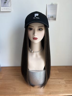 #2/8 Black high light Straight hair wig 22inch