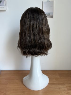 #4/8 Brown high light wig wave 12inch